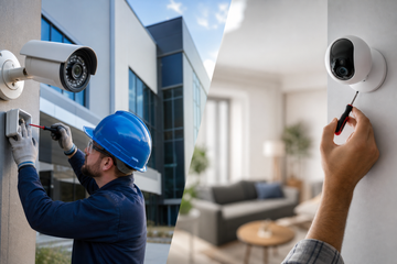Commercial Security Systems Compared: Professional vs DIY