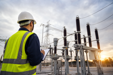 What are the essential steps for high-voltage installation safety?