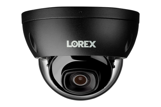 Lorex A10 - 4K (8MP) IP Wired IK10 Vandal Proof Dome Security Camera, Listen-In Audio, Smart Motion Detection