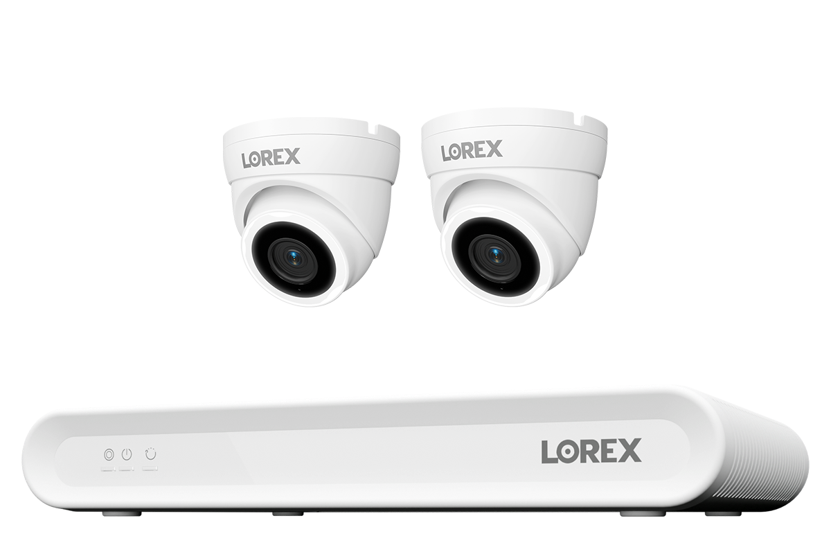 V Series 8-Channel NVR System with V3 Turret Camera