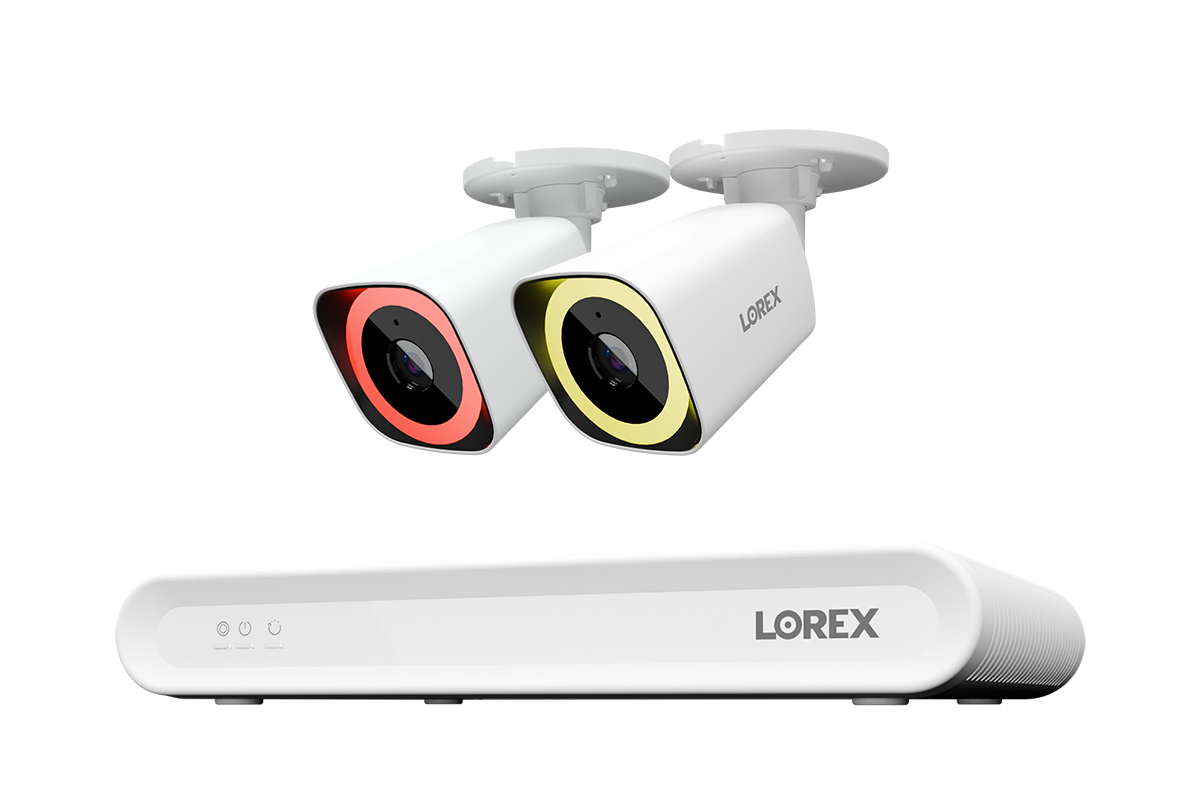 V Series 8-Channel NVR System with V5 Bullet Camera