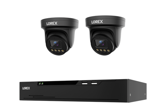 X Series 8-Channel NVR System with X3 Turret Camera